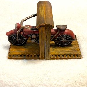 Motorcycle Book Ends